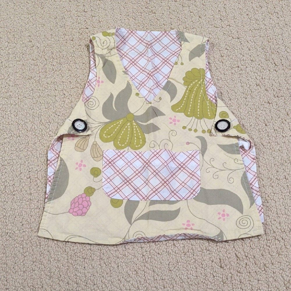 Right Bank Babies Reversible Apron Dress